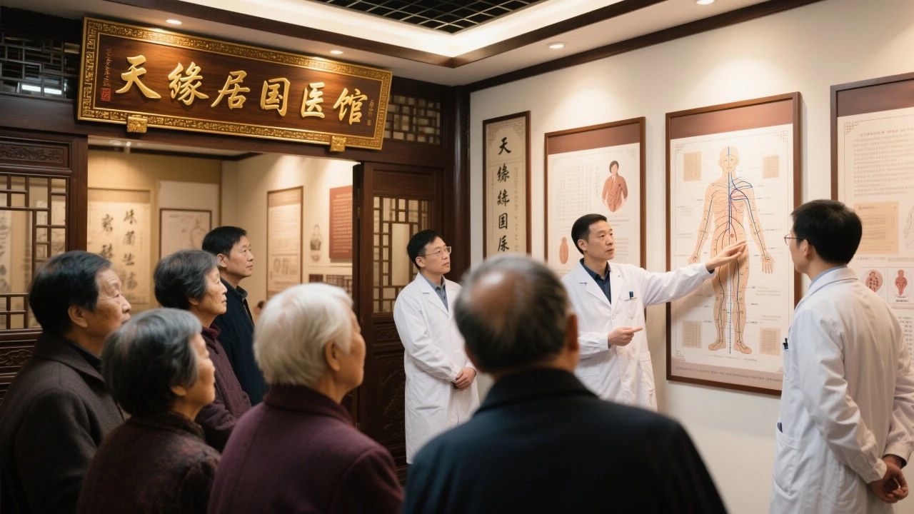 热烈庆贺天缘居国医馆盛大启幕，以中医智慧助力大健康产业新发展